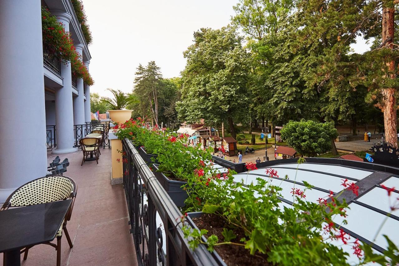 A Hoteli - Hotel Park Vrnjačka Banja Eksteriør bilde The hotel's terrace